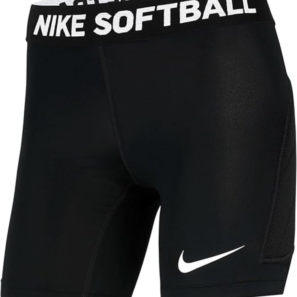 Nike Girl's Dri-Fit Softball Slider Compression Shorts (Girls, XL, NWT) - Picture 2 of 8
